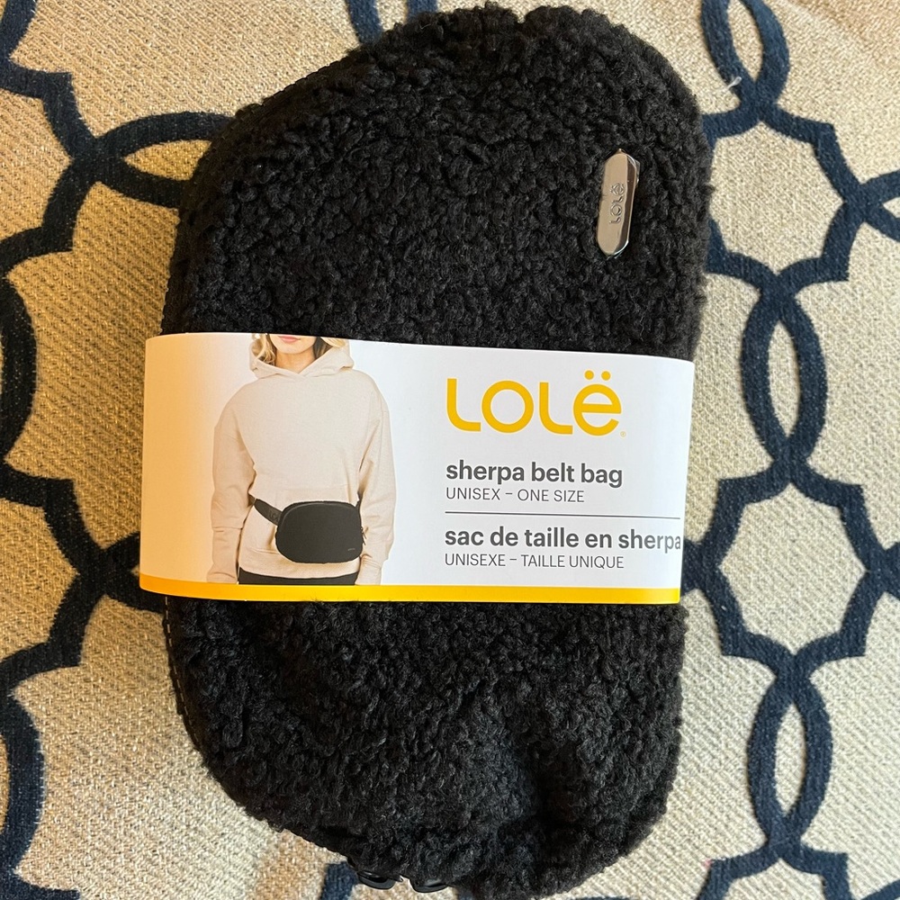 Lole Sherpa Belt Bag black
